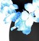 Hawaiian Leis set,Thickened Artificial Flower Luau Necklace Bracelet Headband Garland Lei Set for Tropical Beach Theme Party Decoration Costume Supplies (Blue)